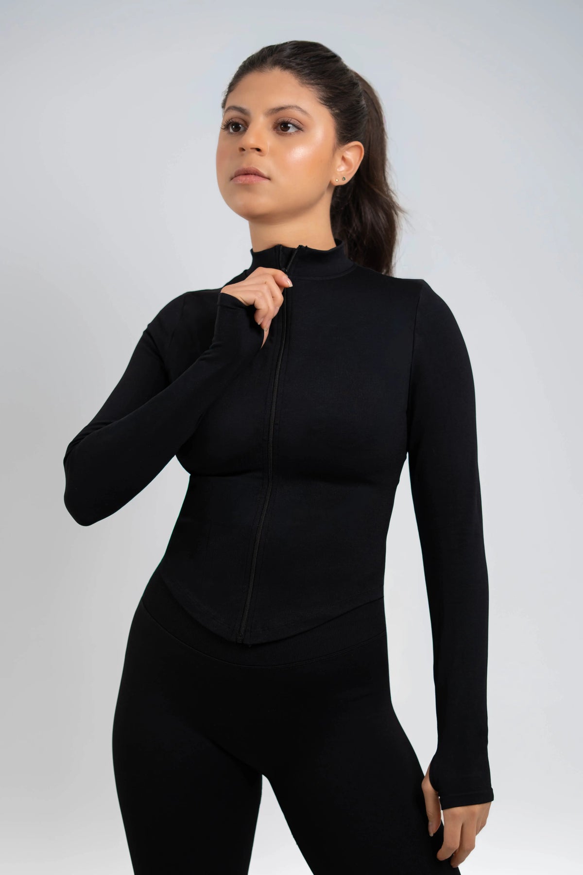 Chaqueta Escultura con Efecto Estilizador