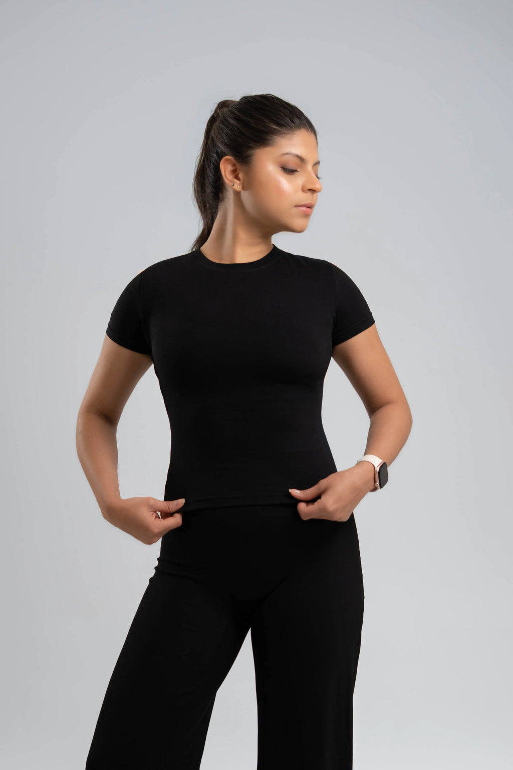Camiseta Áurea de Silueta Definida