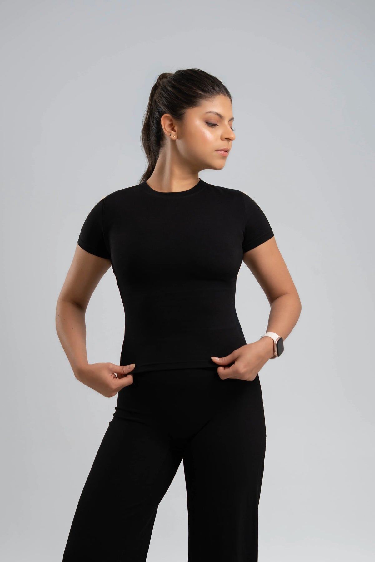 Camiseta Áurea de Silueta Definida