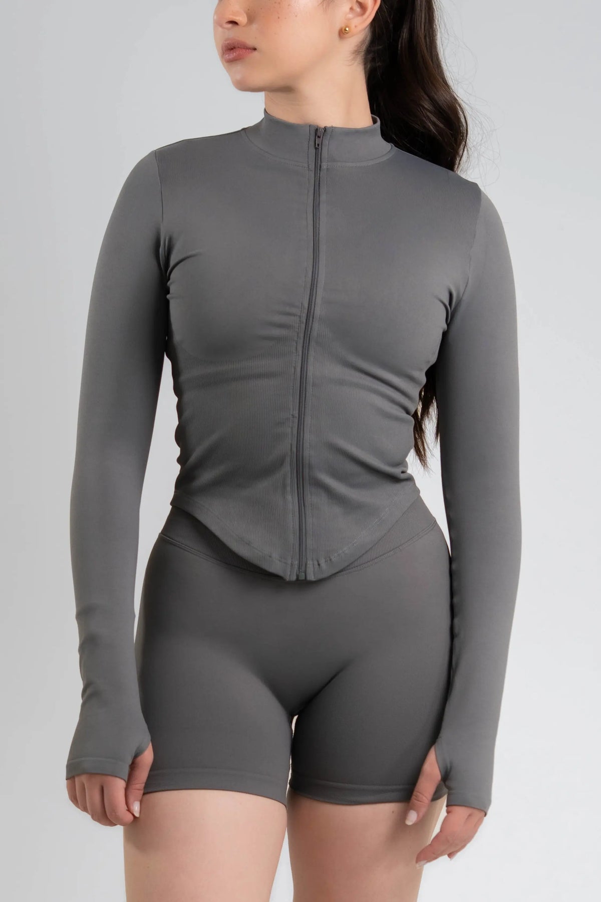 Chaqueta Escultura con Efecto Estilizador